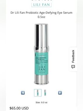 Dr. Lili Fan Age-Defying Eye Serum — Mint Green